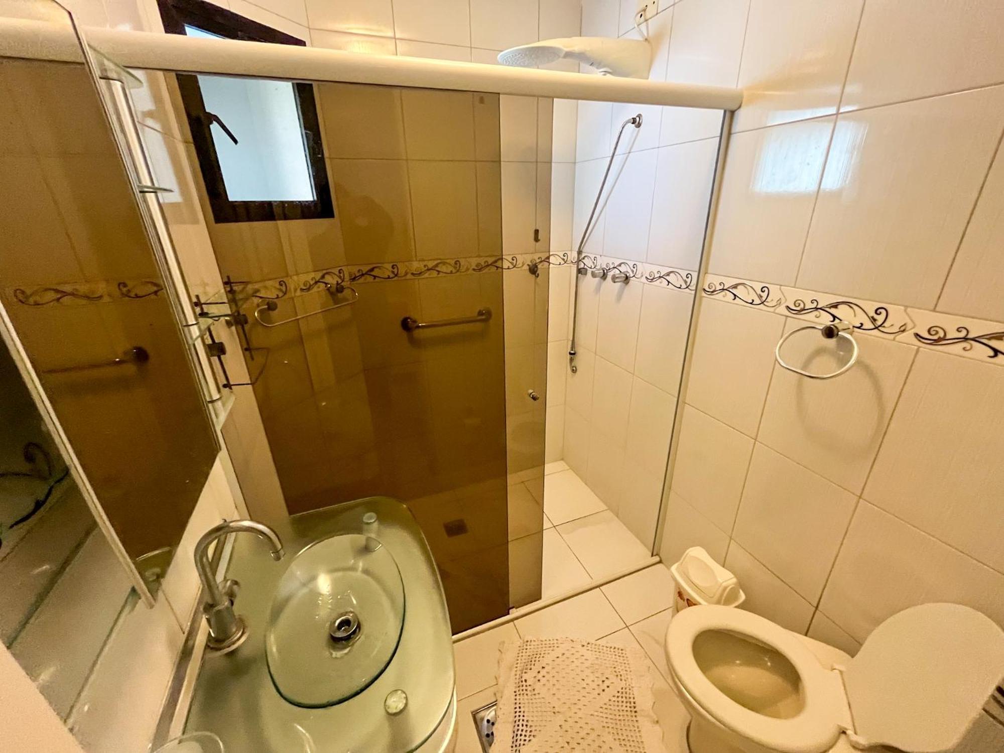 Apartamento Com Varanda E Suite Enseada 瓜鲁雅 外观 照片