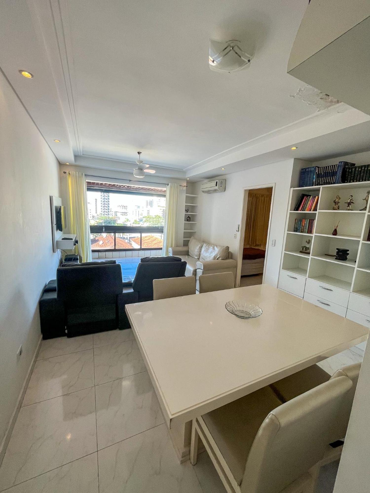 Apartamento Com Varanda E Suite Enseada 瓜鲁雅 外观 照片